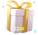 Receba seus bônus de boas-vindas no 22BR BET